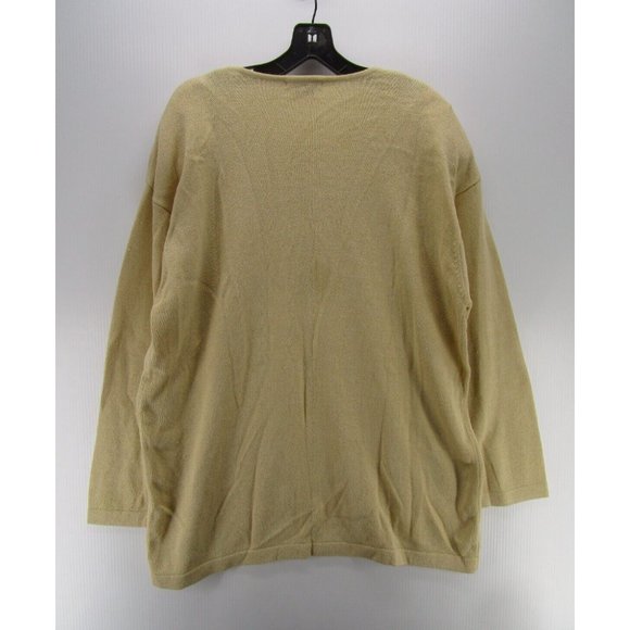 VINTAGE Theo Miles Sweater Plus 2X Tunic Pullover Shoulder Pads 90s - Picture 6 of 10